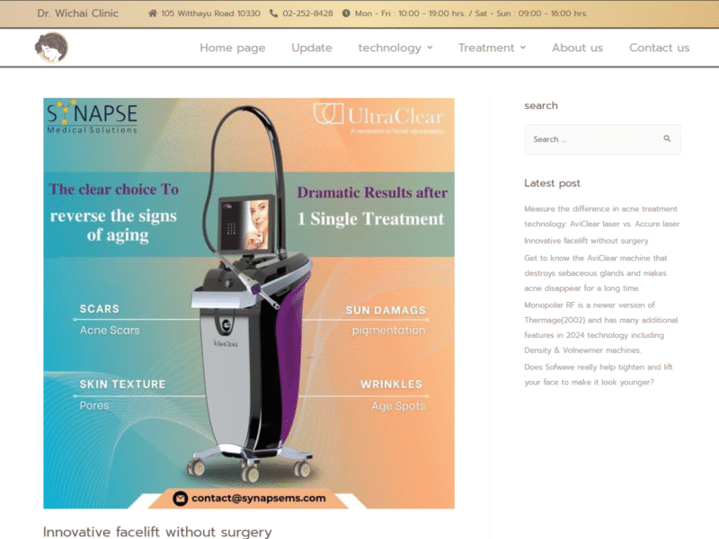 Dr. Wichai Laser Clinic Bangkok