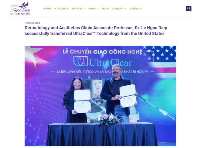 Business Household of Dermatology and Skin Aesthetic Clinic Dr. Le Ngoc Diep Ho Chi Minh