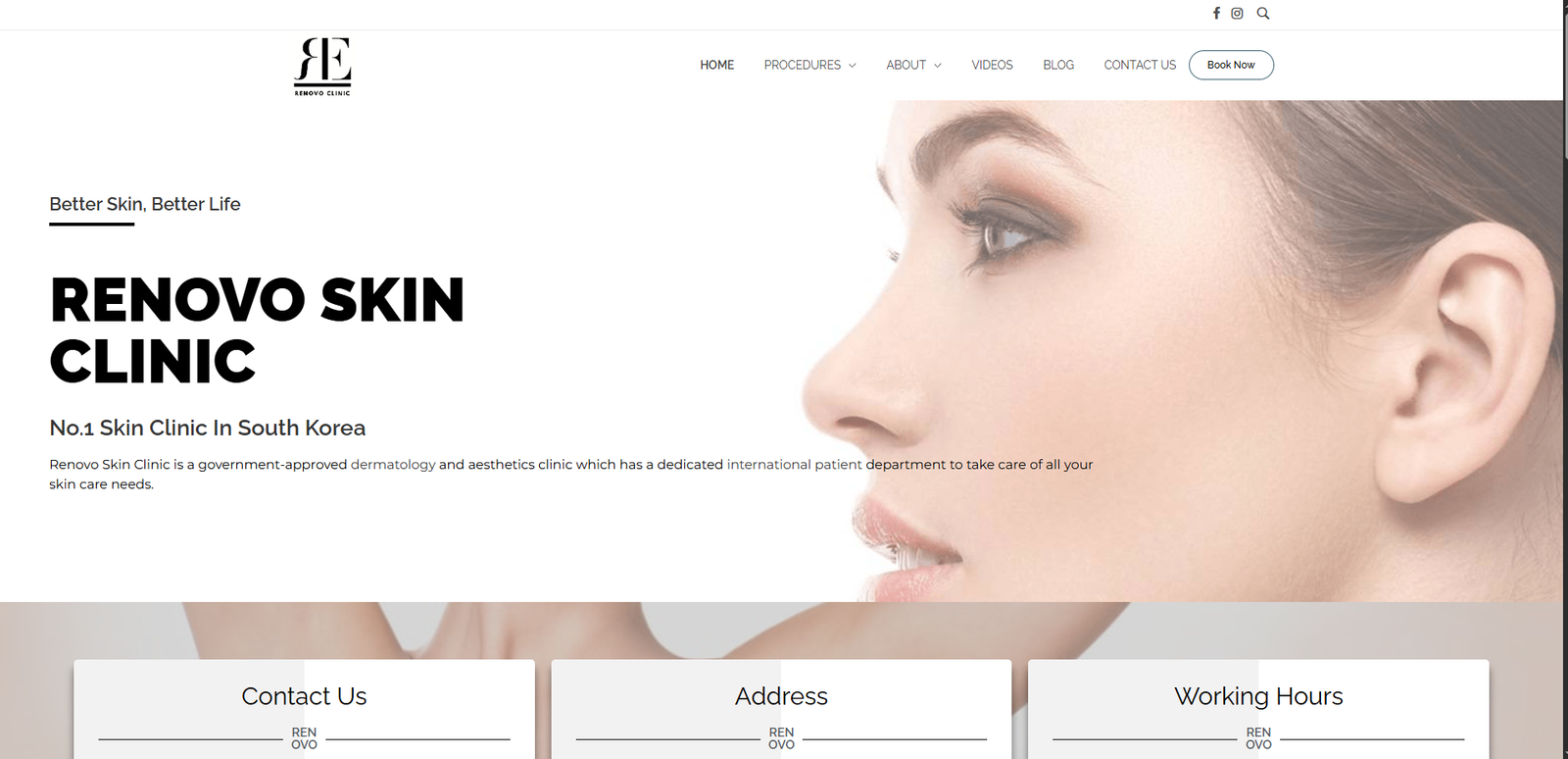 Renovo Skin Clinic Seoul