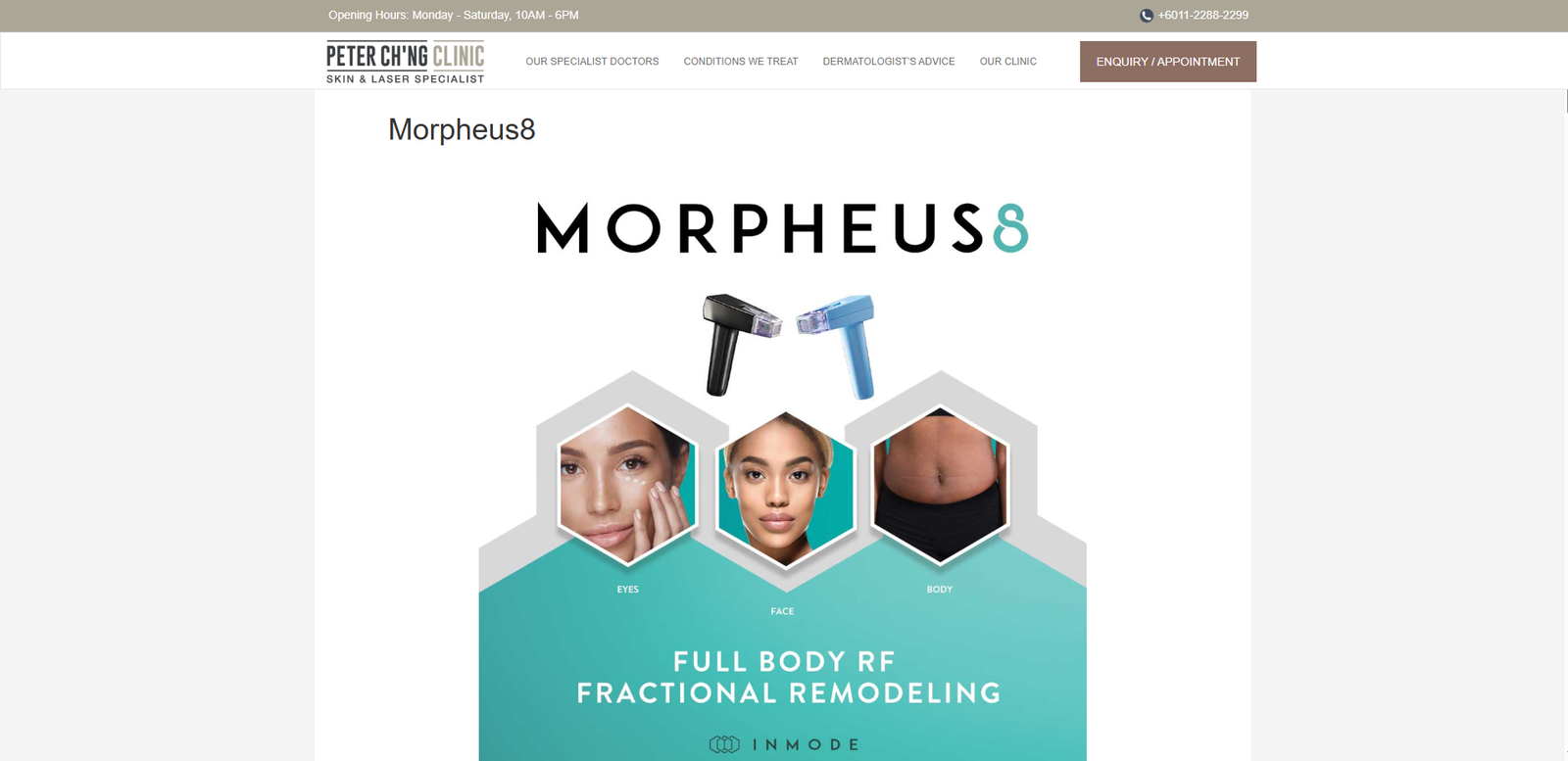 Peter Ch'ng Skin Specialist Clinic Kuala Lumpur