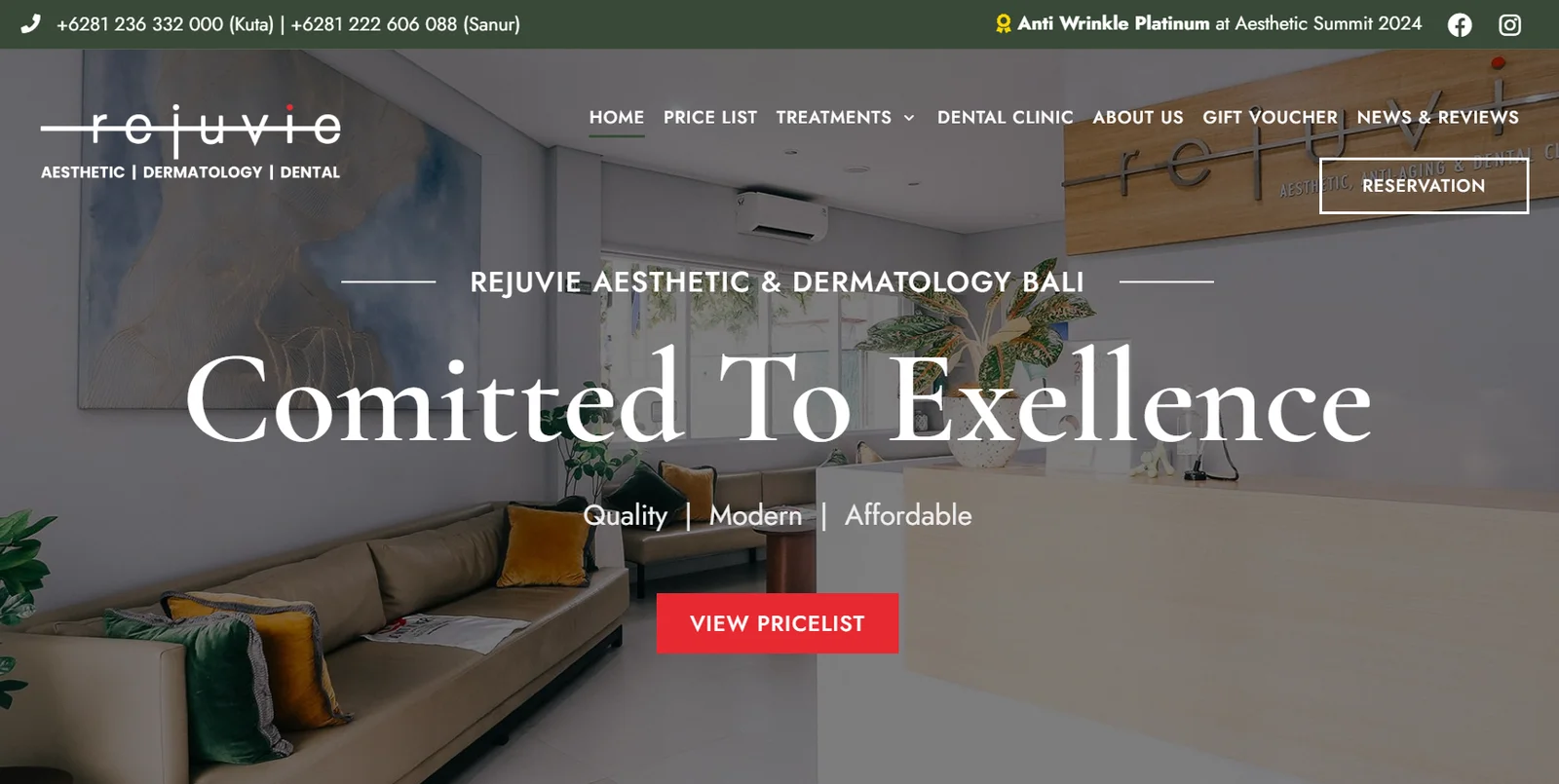 Rejuvie Aesthetic & Anti-Aging Clinic Kuta